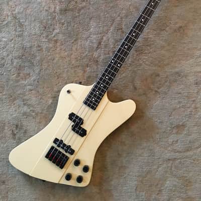 B.C. Rich Custom USA Bass 1990's? White Super Rare image 1