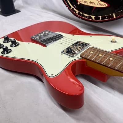 Fender Vintera '70s Telecaster Custom Tele Electric Guitar MIM - Made in Mexico - Fiesta Red image 16