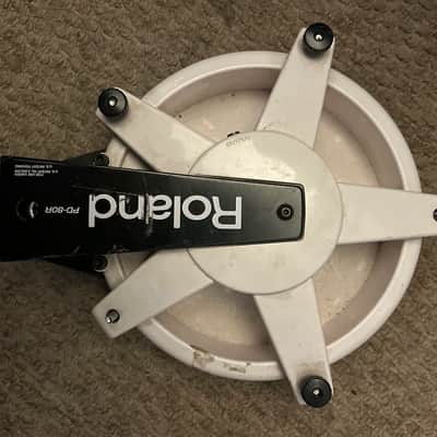 Roland PD 80 R DUAL TRIGGER DRUM PAD 2000's - MOULDED PLASTIC FRAME with MESH HEADS image 1