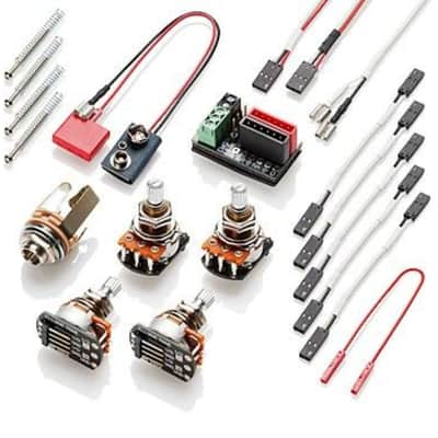 EMG 57/66 Bridge and Neck Humbucker Guitar Pickups Set, Chrome image 2