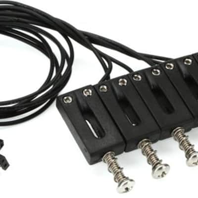 Graph Tech PN-8000-00 Ghost Loaded 6-piece Saddle Set for Strat/Tele Bridge - 2 1/16 inch String Spacing image 2
