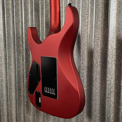 Immagine ESP LTD MH-1000 Evertune Candy Apple Red Satin Guitar #0731 Used - 10