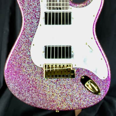 ESP Custom Shop SNAPPER-7 Ohmura T Pink w/case image 2