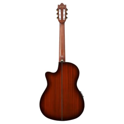 Used Ibanez GA35TCE A/E Nylon String Guitar - Violin Sunburst High Gloss image 8