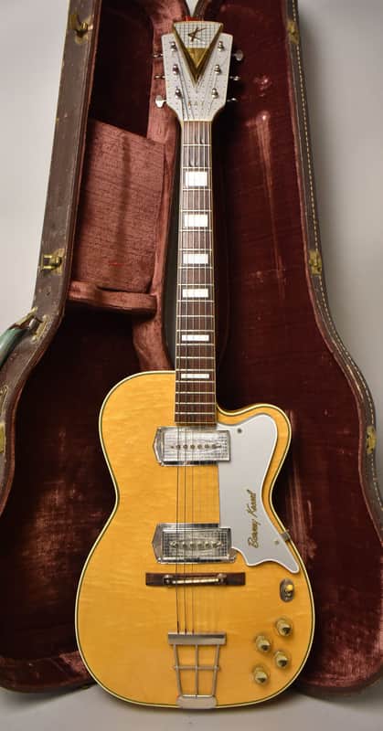 1950's Kay K1700 Barney Kessel Pro Natural w/OHSC image 1