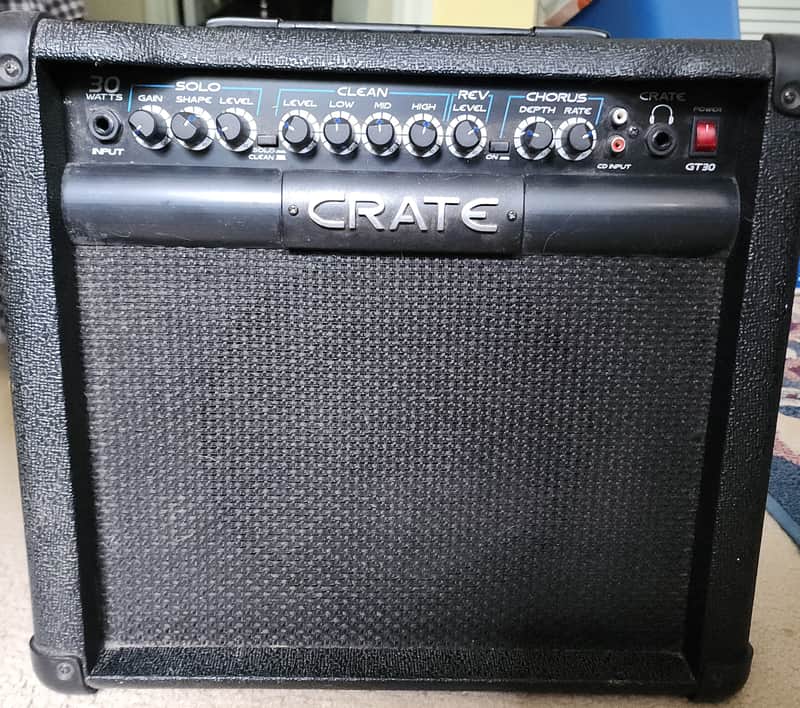 Crate GT30 1990's Black image 1