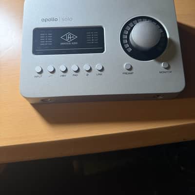Universal Audio Apollo Solo Heritage Edition Thunderbolt 3 Audio Interface 2020 - Present - Silver image 5