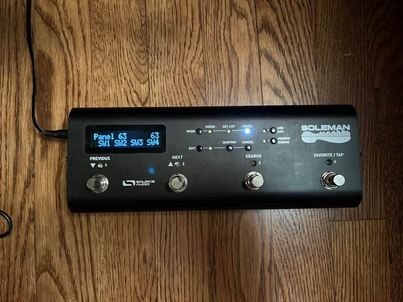 Source Audio Soleman MIDI Foot Controller | Reverb