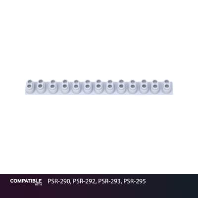 Yamaha 13-Key Rubber Contact Strip for PSR-290, PSR-292, PSR-293, PSR-295