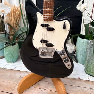 1966 Fender Electric XII Factory Black Rare Custom Color Vintage Collector 12 strings image 2