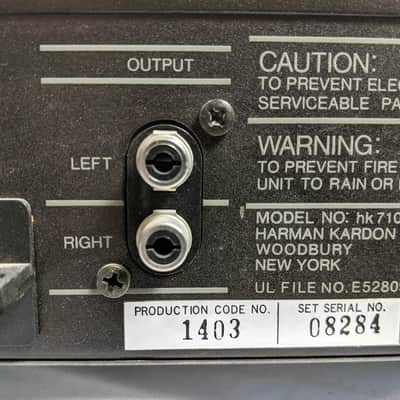 Harman Kardon HK-710 Linear Phase Stereo FM/AM Tuner - 1980 image 14
