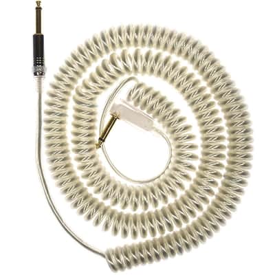Vox Premium Vintage Coiled Guitar Cable 9m - Silver image 1