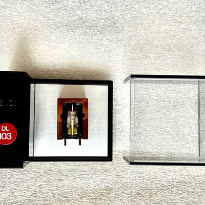 Denon DL-103 LCII Cartridge in Germany made Stanley Engineering Carpathian Elm wood body Lead Shot/Epoxy Potting image 3