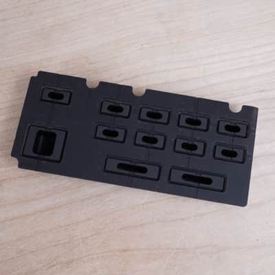 Boss DR-202 Dr. Groove Rubber Button Set - Black and Red image 2
