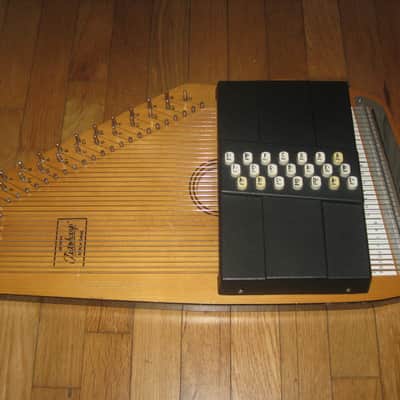 Oscar Schmidt Autoharp Appalachian 21 Chords USA with Case Ready to Play 70's image 3