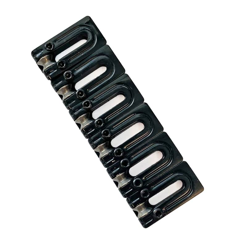 Genuine Floyd Rose Rail Tail Saddle Set - Black, Narrow 2 1/16" image 1