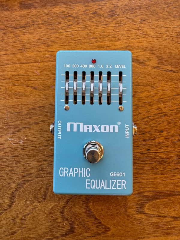 Maxon Maxon GE601 Graphic Equalizer Reissue Pedal image 1