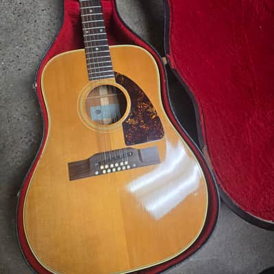 1967 USA Epiphone FT112 Bard 12 String Acoustic Guitar image 24