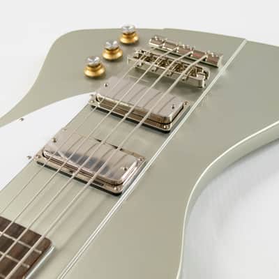 Epiphone Thunderbird '64 Bass Guitar - Silver Mist image 5