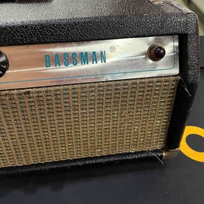 Fender Bassman 2-Channel 50-Watt Guitar Amp Head 1971 - Silverface image 13