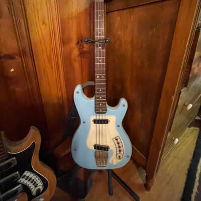 Hagstrom H I 1960s - Blue image 1