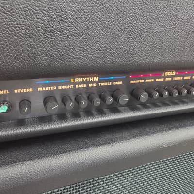 PRS Harmonic Generator 70 watt Head and 4x12 Cabinet 1990s - Black image 4
