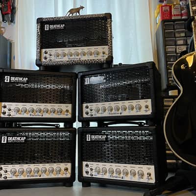 ON SALE! Death Cap Amps - Thylacine (Model T Tube Guitar Amp & Preamp) 2024 - Black Tolex image 3