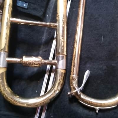 Blessing Scholastic Tenor Trombone. Made in USA. Brass w/ case mouthpiece image 4