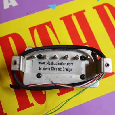 Manlius Humbucker Pickup Modern Classic Zebra Bridge Syracuse New York image 8