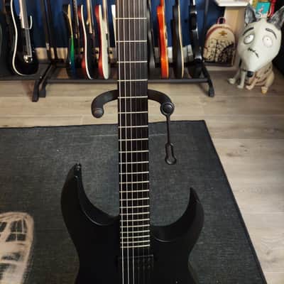 Ibanez RGRTBB21 Iron Label Baritone 2023 - Present - Black Flat image 4