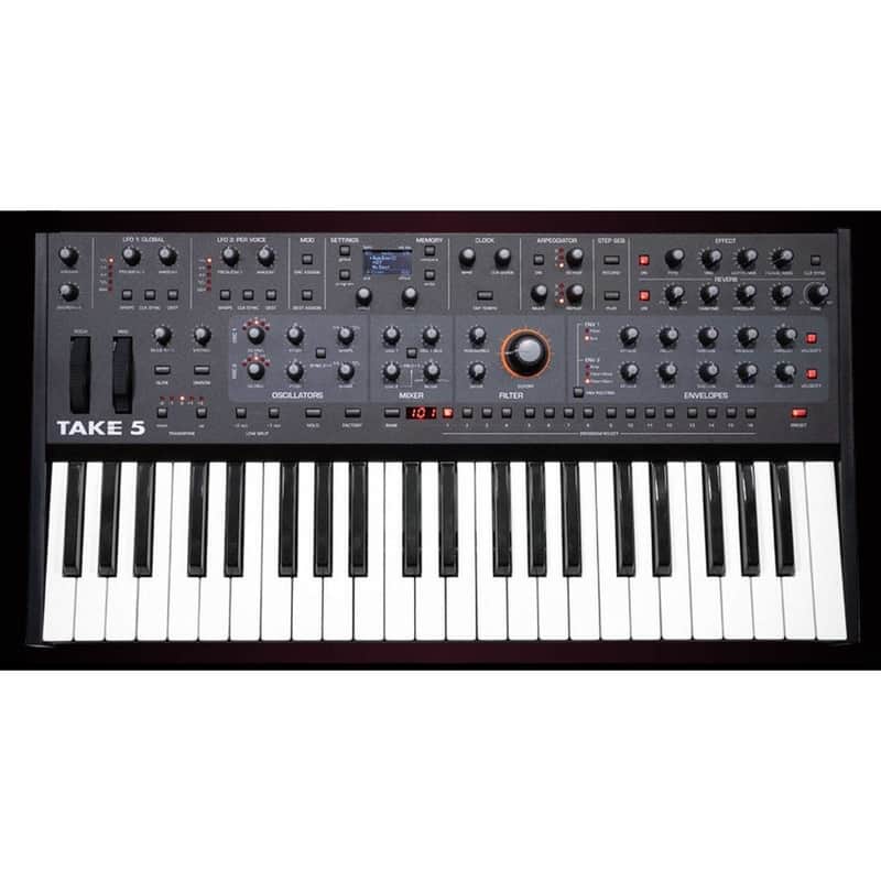 Sequential Take 5 Compact Polyphonic Analog Synthesizer