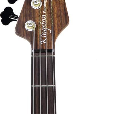 MTD Kingston Saratoga Deluxe 4 Rosewood Fingerboard, Natural Ash Matte image 3