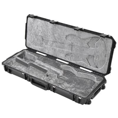 SKB 3i-4214-66 Injection Molded Strat/Tele Electric Guitar Flight Case w/ TSA Latches & Wheels