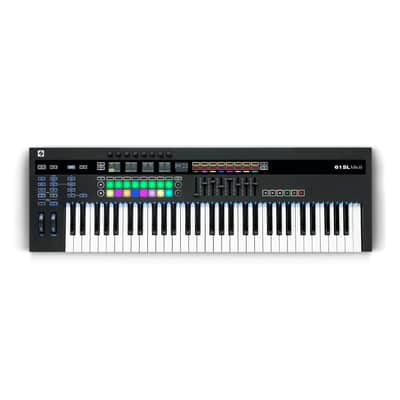 Novation 61SL MkIII, 61-key MIDI & CV equipped Keyboard Controller, Black