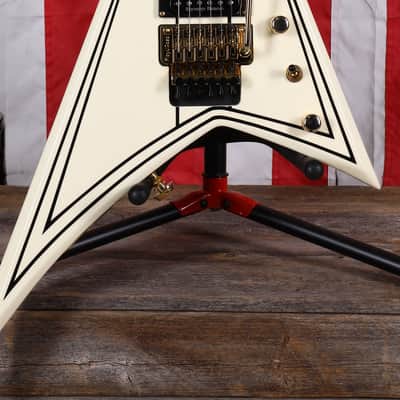 Jackson Pro Series RR3 Rhoads - Ivory with Black Pinstripes image 2