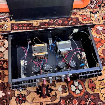 Vintage 1970s White / Matamp Tour Range F320 Solid State Stereo Power Amplifier image 7