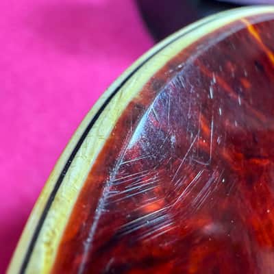General Vintage Tone 1969’ Nitrate celluloid pickguard for Stratocaster 4 ply Celluloid nitrate / Carey NOS image 8