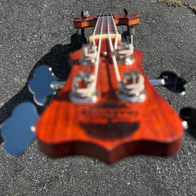 SG style Dearwater short scale bass 2026 - Oil finish image 10