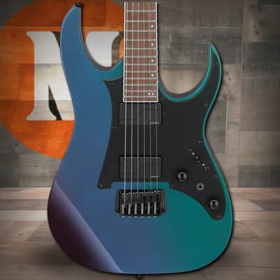 Ibanez RG 6 String Electric Guitar - Blue Chameleon (RG631ALFBCM) image 1