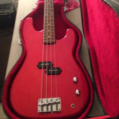 Phantom guitars bass Red 1980's rare image 2