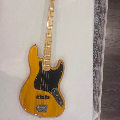 Fender Squire Vintage Modified Jazz Bass 77 2018 - Amber image 14