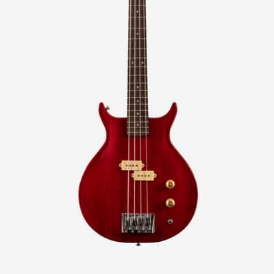 Washburn SB4R Wing Series Scavenger Electric Bass w/Gigbag, Trans Red image 25