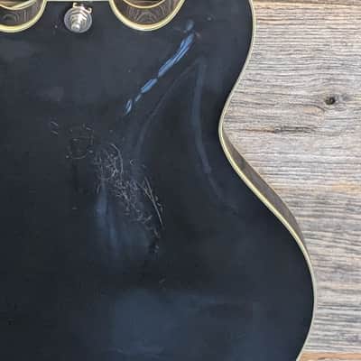 Used Eastman T486 Semi-Hollowbody Guitar - Black w/Upgrades & Case image 8