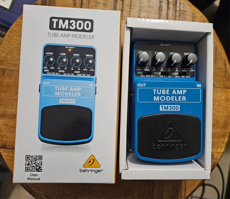 Behringer TM300 Tube Amp Modeler Pedal 2010s - Standard image 1