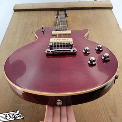 Guild USA Blues 90 Transparent Red Electric Guitar 1998-1999 w/ OHSC image 4