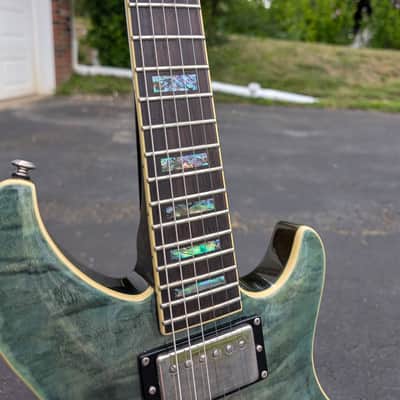 Diamond (formerly DBZ) Monarch EX 2017 Ice Blue Quilt Top w/Factory Hardshell Case image 3
