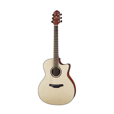 Crafter Silver Series Grand Auditorium Acoustic Electric Guitar - HG250-CE-N image 2