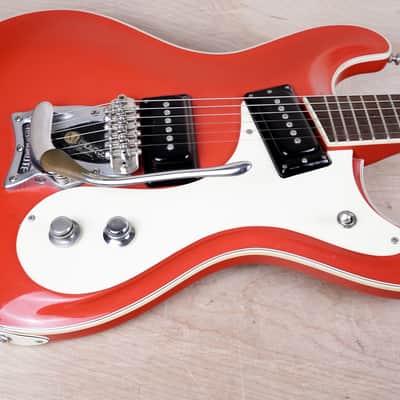 Mosrite The Ventures Model Mark I 1964 Reissue 2000s Red w/ Hard Case image 6