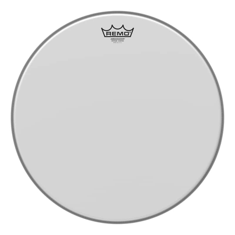 Remo 16" Ambassador Vintage Coated Drumhead image 1