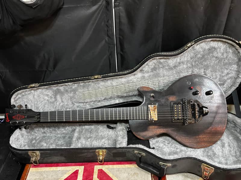 Gibson Les Paul CM Black Satin Ebony Electric Guitar UPGRADED w Case image 1
